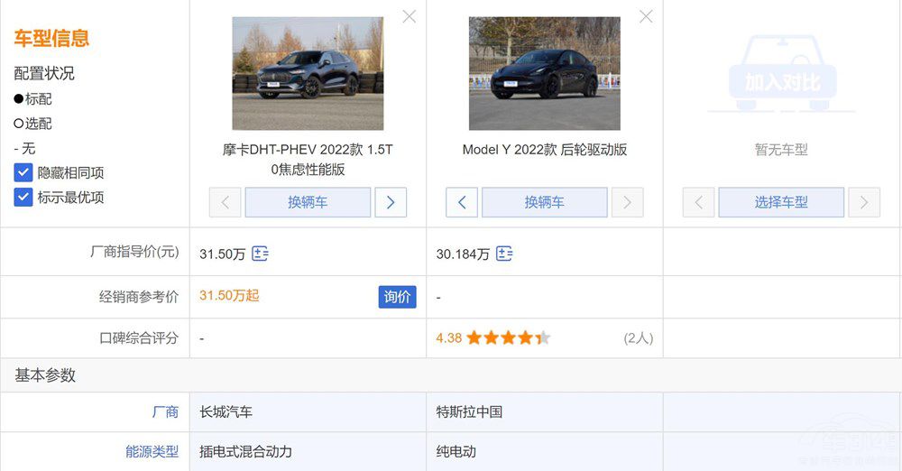 Ħ��DHT-PHEV���У�Model Y߀ֵ���I����